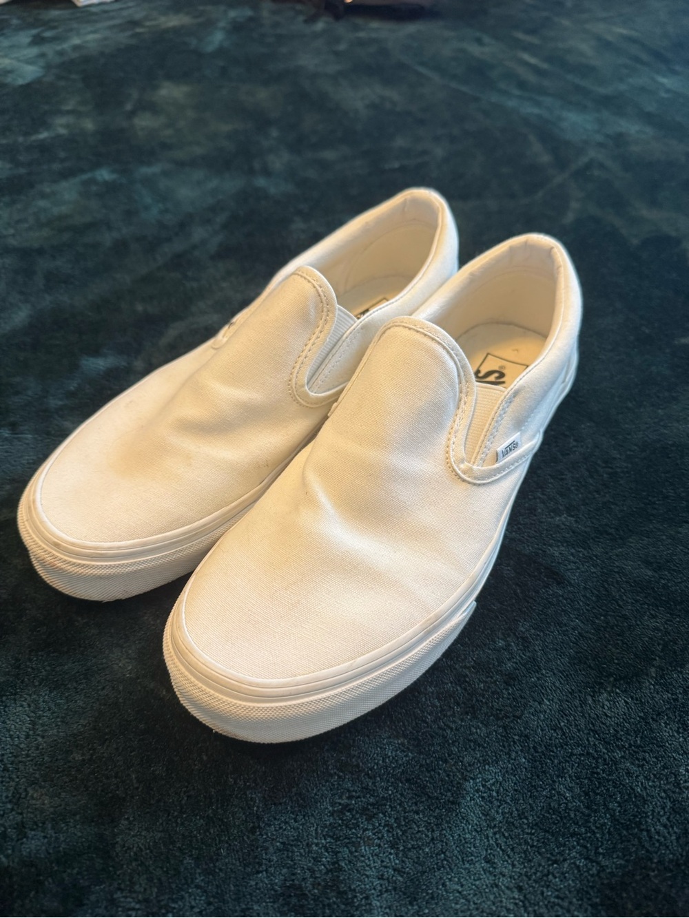 White Vans Sneakers